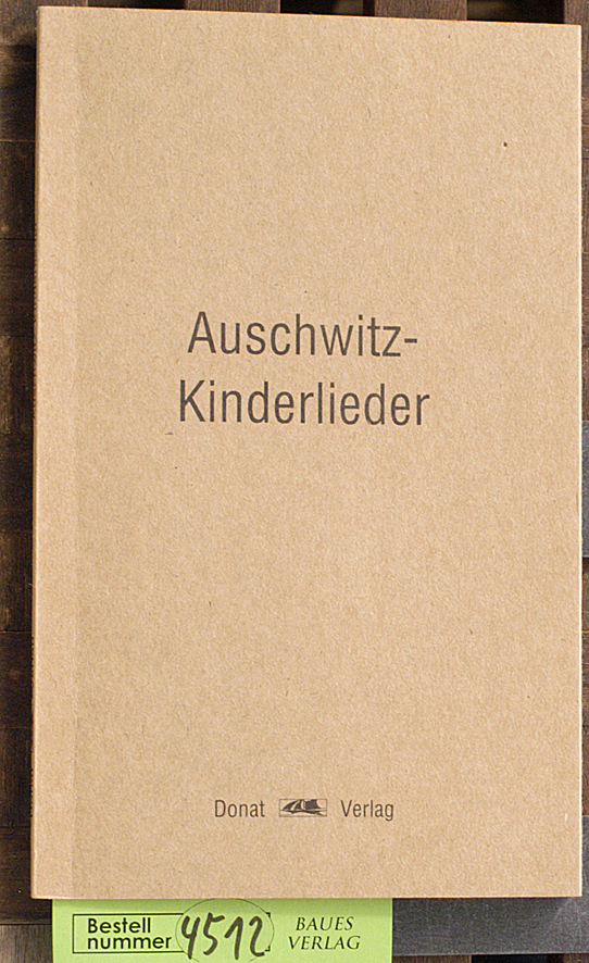   Auschwitz-Kinderlieder 