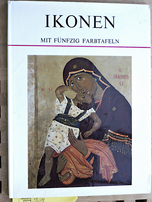Radojcic, Svetozar.  Ikonen. Mit fünfzig (50) Farbtafeln. Übersetzung: Frank Kämpfer. 