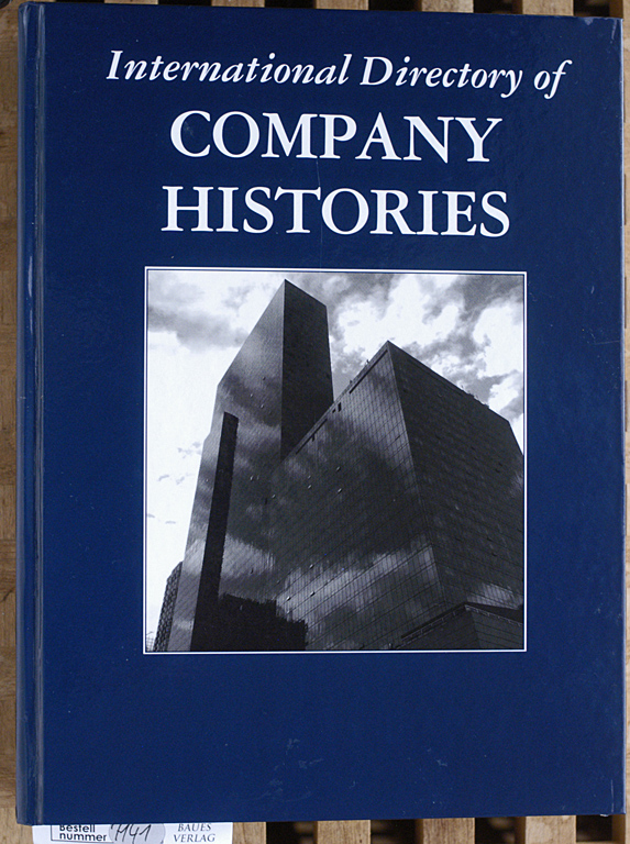 Long, Steven and Derek Jacques.  International Directory of Company Histories. Vol. 154 