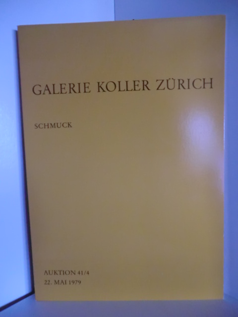Sachbearbeiterteam  Galerie Koller Zürich. Auktion 41/4. 22. Mai 1979 