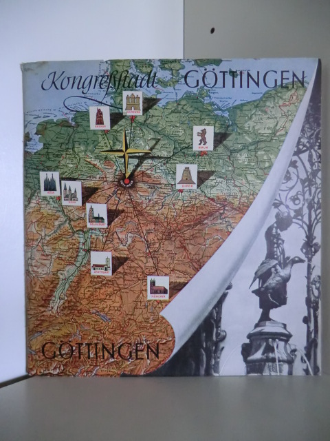 Herausgeber: Fremdenverkehrsamt das Stadt Göttingen, Rathaus  Kongreßstadt Göttingen (deutsch - englisch) 