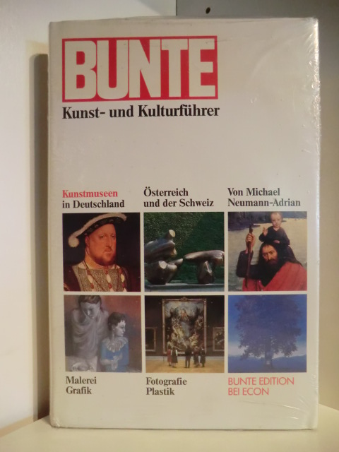 Neumann-Adrian, Michael  Bunte Kunst- und Kulturführer. Kunstmuseen in Deutschland, Österreich un der Schweiz. Malerei, Grafik, Fotografie, Plastik (originalverschweißtes Exemplar) 