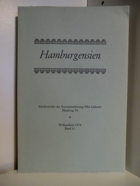 Bearbeitung: Dr. Heinz Peyer. Zeichnungen: Ursula Nagel  Hamburgensien. Heiteres Hamburg. Ein Blick in die Vergangenheit. Band 11 