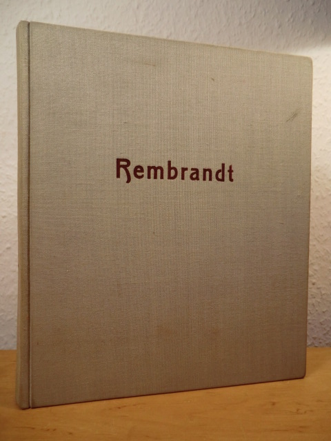 Hamann, Richard  Rembrandt 