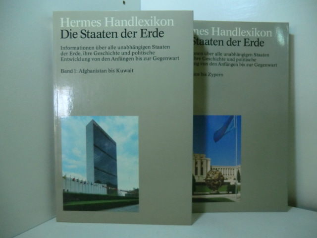 Harenberg, Bodo:  Hermes Handlexikon. Die Staaten der Erde. Band 1: Afghanistan bis Kuwait. Band 2: Laos bis Zypern 