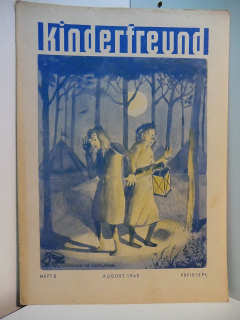 Die Falken (Hrsg.):  Zeitschrift Der Kinderfreund. Heft 8, August 1949 