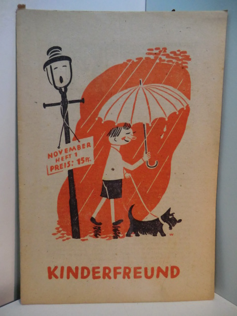 Die Falken (Hrsg.):  Zeitschrift Der Kinderfreund, Heft 1, November, wohl 1948 