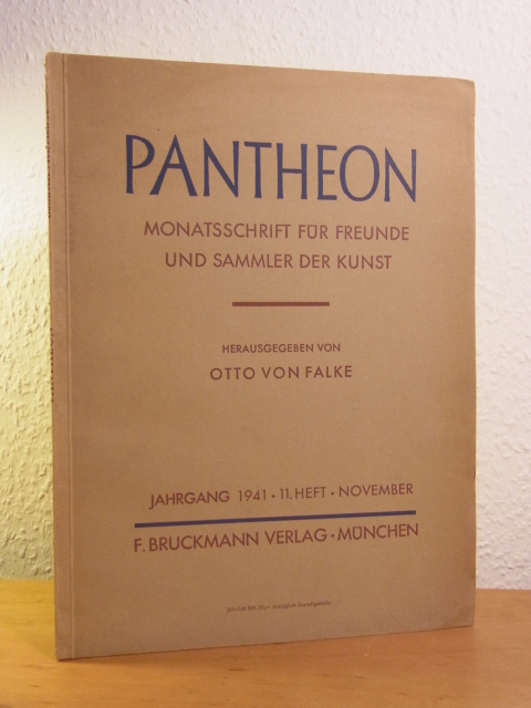 Winkler, Fr.:  Nürnberger Vierpass-Scheiben und ihre Entwerfer. Sonderdruck aus Pantheon 