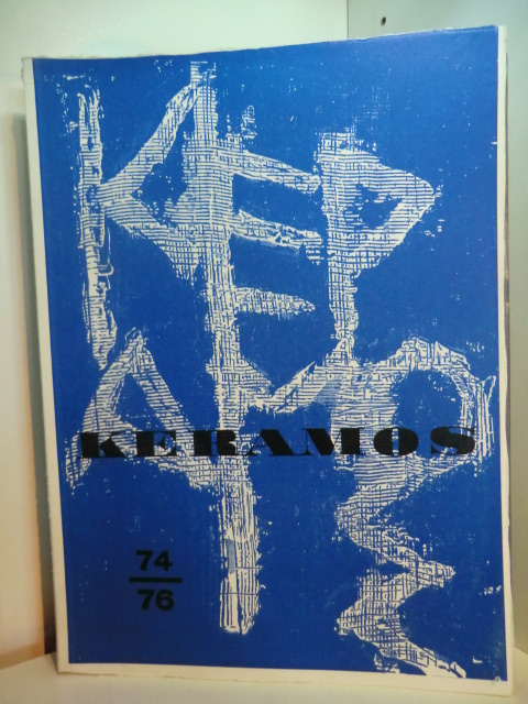 Meinz, Manfred:  Keramos. Zeitschrift der Gesellschaft der Keramikfreunde. Heft 74, Oktober 1976 