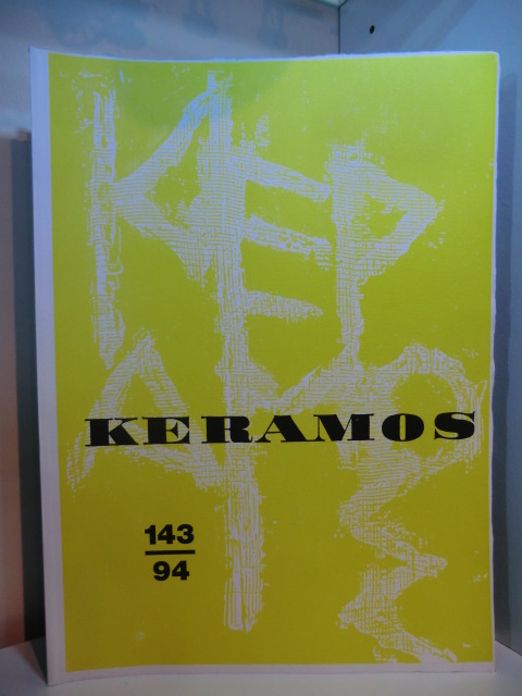 Meinz, Manfred:  Keramos. Zeitschrift der Gesellschaft der Keramikfreunde. Heft 143, Januar 1994 