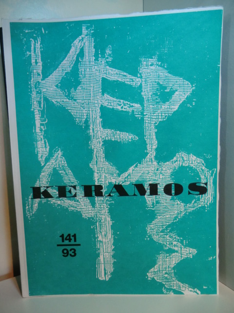 Meinz, Manfred:  Keramos. Zeitschrift der Gesellschaft der Keramikfreunde. Heft 141, Juli 1993 