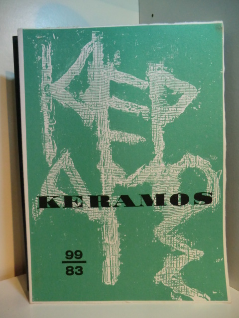Meinz, Manfred:  Keramos. Zeitschrift der Gesellschaft der Keramikfreunde. Heft 99, Januar 1983 