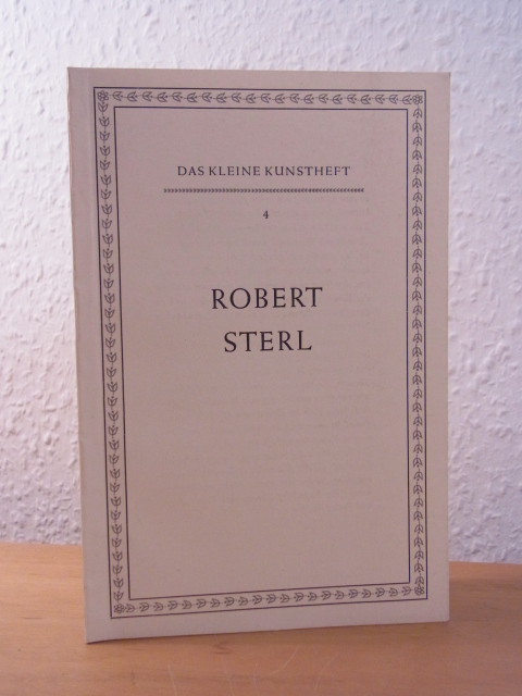 Menz, Henner:  Robert Sterl. Das kleine Kunstheft Nr. 4 