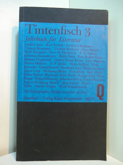 Krüger, Michael und Klaus Wagenbach:  Tintenfisch Nr. 3. Jahrbuch für Literatur 