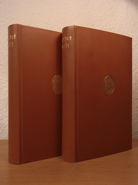 Goethe, Johann Wolfgang von:  Goethes Werke. Band 1 und Band 2 (vollständig) 