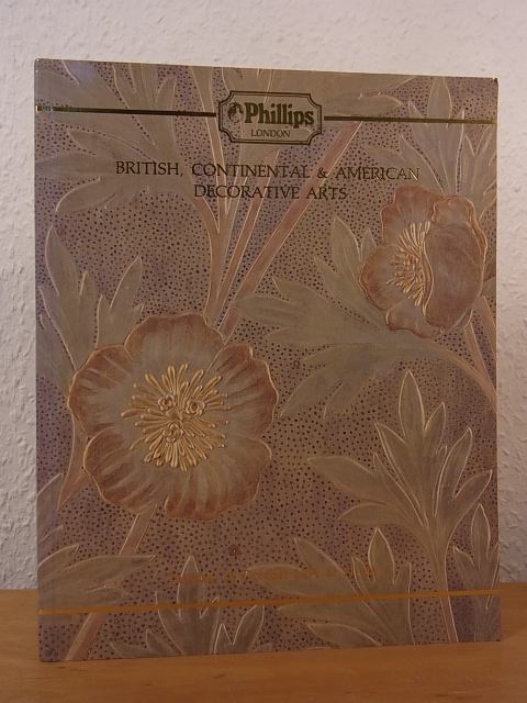 Phillips, Son & Neale:  British, Continental and American Decorative Arts. To be sold at Auction 15 October 1991, Phillips London. Sale No. 28, 769 