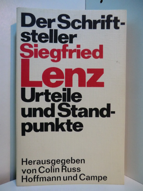 Russ, Colin (Hrsg.):  Der Schriftsteller Siegfried Lenz. Urteile und Standpunkte 