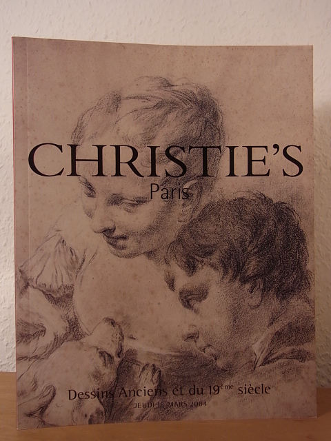 Christie`s France, Paris:  Dessins Anciens et du 19ème siècle. Vente Christie`s France, Paris, 18 mars 2004. Code de la vente: HELENE-5082 