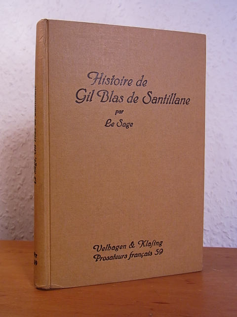 Lesage, Alain-René:  Histoire de Gil Blas de Santillane par Le Sage [mit Beiheft] 