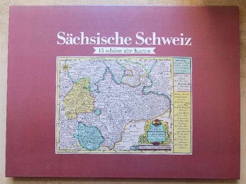 Brichzin, Hans und Hans Brunner  Sächsische Schweiz - 13 schöne alte Karten. Mappe mit Begleitheft. 