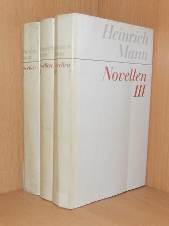 Mann, Heinrich  Novellen - 1 bis 3. 