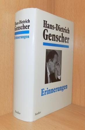Genscher, Hans-Dietrich  Erinnerungen. 