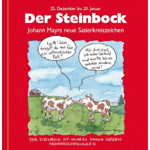Mayr, Johann  Der Steinbock. Rote Ausgabe. 22. Dezember bis 20. Januar. 