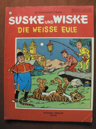 W. Vandersteen  SUSKE und WISKE: Die weisse Eule  (Band 8) 