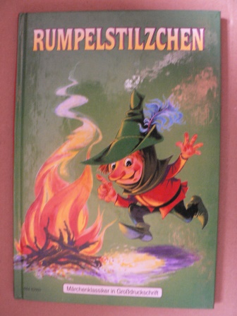 Brüder Grimm/Gisela Fischer/Rosa Warzilek (Illustr.)  Rumpelstilzchen  - Ein Märchen der Brüder Grimm (Märchenklassiker in Großdruckschrift) 