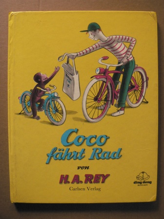 H.A. Rey  COCO fährt  Rad (ding dong Bücher) 