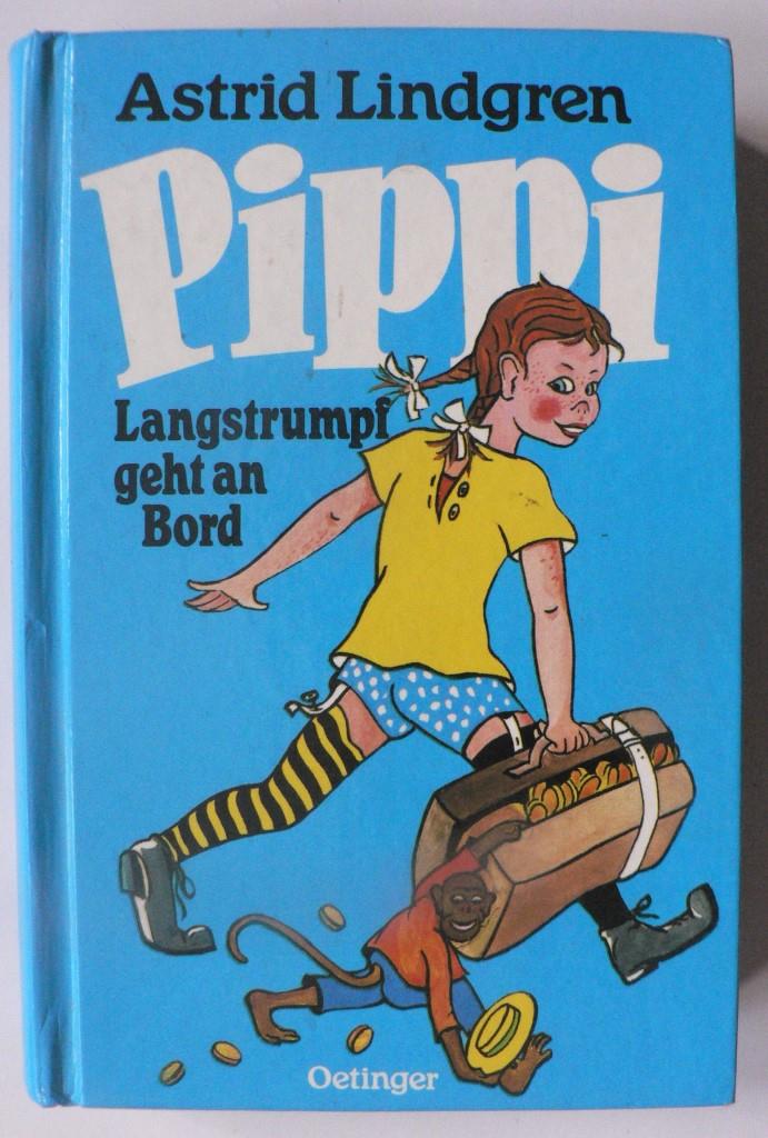 Astrid Lindgren/Cäcilie Heinig (Übersetz.)/Walter Scharnweber (Illustr.)  Pippi Langstrumpf 2. Pippi Langstrumpf geht an Bord 