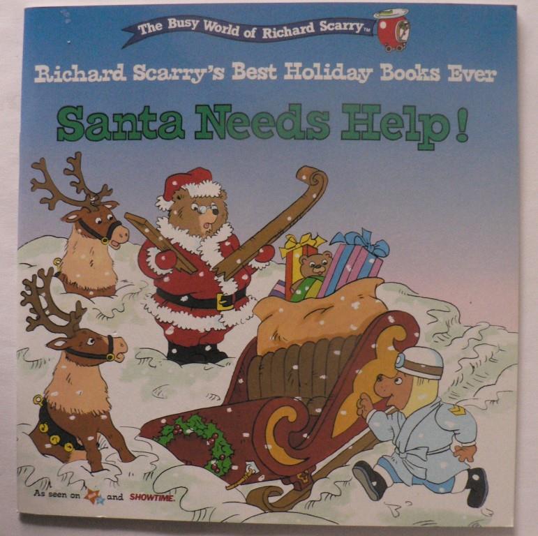 Richard Scarry  Richard Scarry`s  Best Holiday Books Ever. Santa Needs Help! (The Busy World of Richard Scarry) 