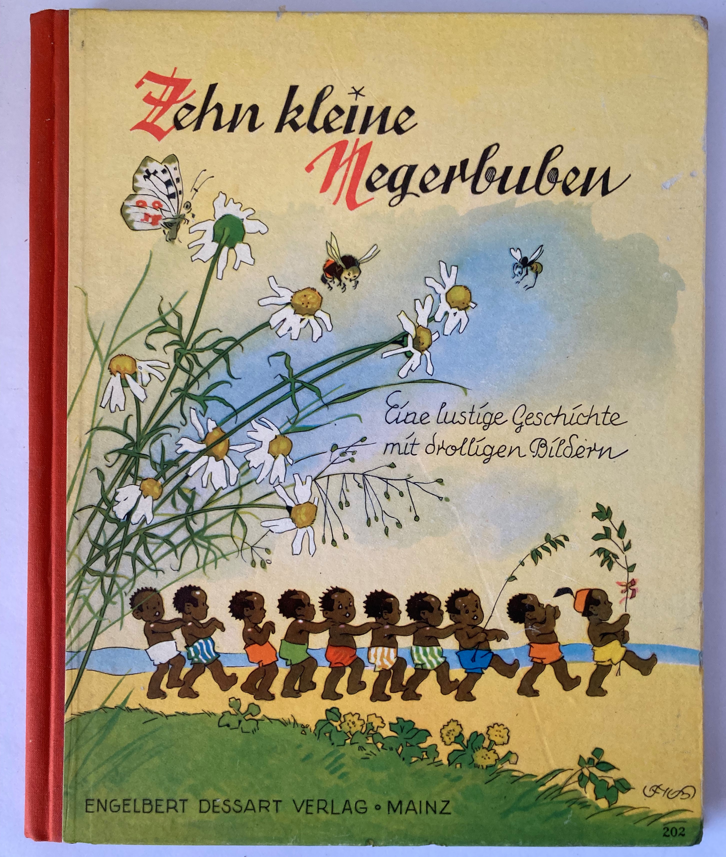 Fritz Baumgarten (Illustr.)  Zehn kleine Negerbuben. Eine lustige Geschichte mit drolligen Bildern mit Fritz Baumgarten 