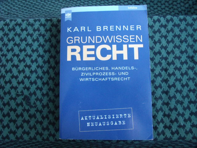 Brenner, Karl  Grundwissen Recht 