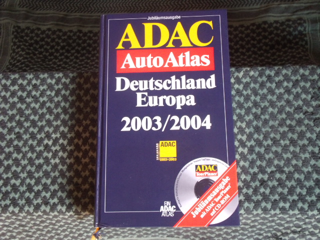   ADAC AutoAtlas Deutschland Europa 2003/2004 