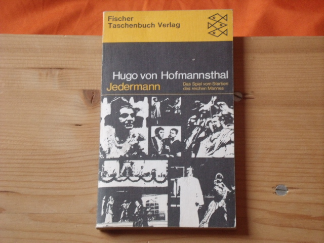 Hofmannsthal, Hugo von  Jedermann. Das Spiel vom Sterben des reichen Mannes.  