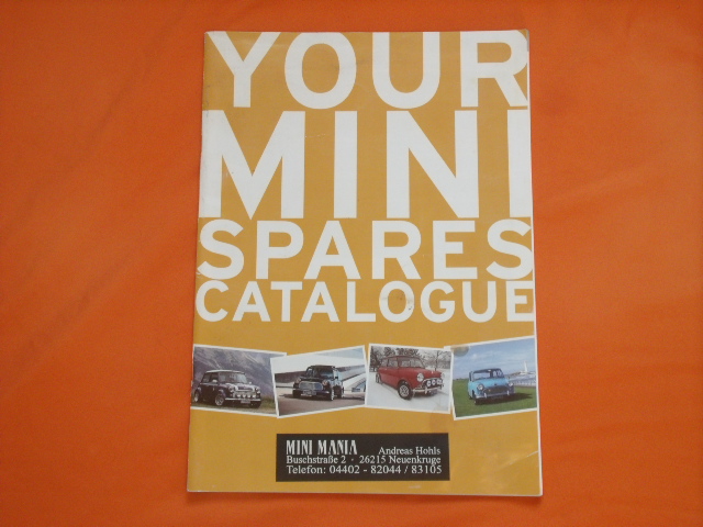   Your MINI Spares Catalogue 