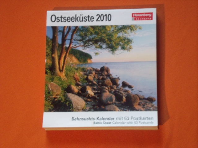   Ostseeküste 2010. Harenberg Sehnsuchts-Kalender mit 53 Postkarten. 