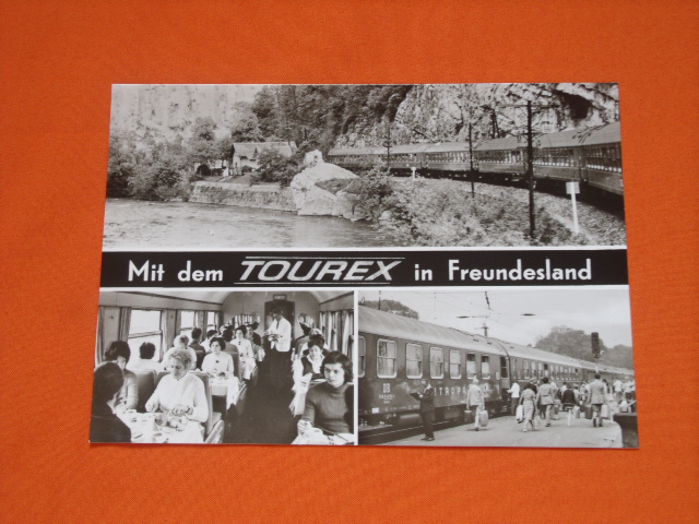   Postkarte: Mit dem TOUREX in Freundesland 