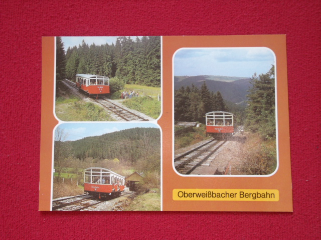   Postkarte: Oberweißbacher Bergbahn 