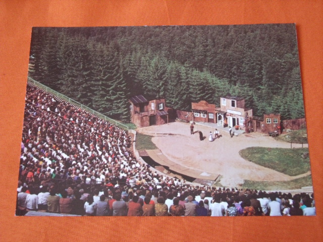   Postkarte: Steinbach / Kr. Hildburghausen. Naturtheater Deutsch-Sowjetische Freundschaft. 