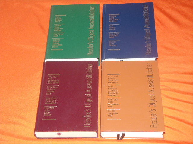   Readers Digest Auswahlbücher. Konvolut. 4 Bände. Jg. 1997. 