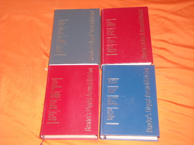   Readers Digest Auswahlbücher. Konvolut. 4 Bände. Jg. 1998. 