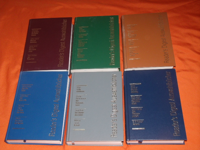   Readers Digest Auswahlbücher. Konvolut. 6 Bände. Jg. 1999. 