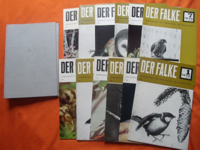   Der Falke. Monatsschrift für Ornithologie und Vogelschutz. Jahrgang 23, 1976. 