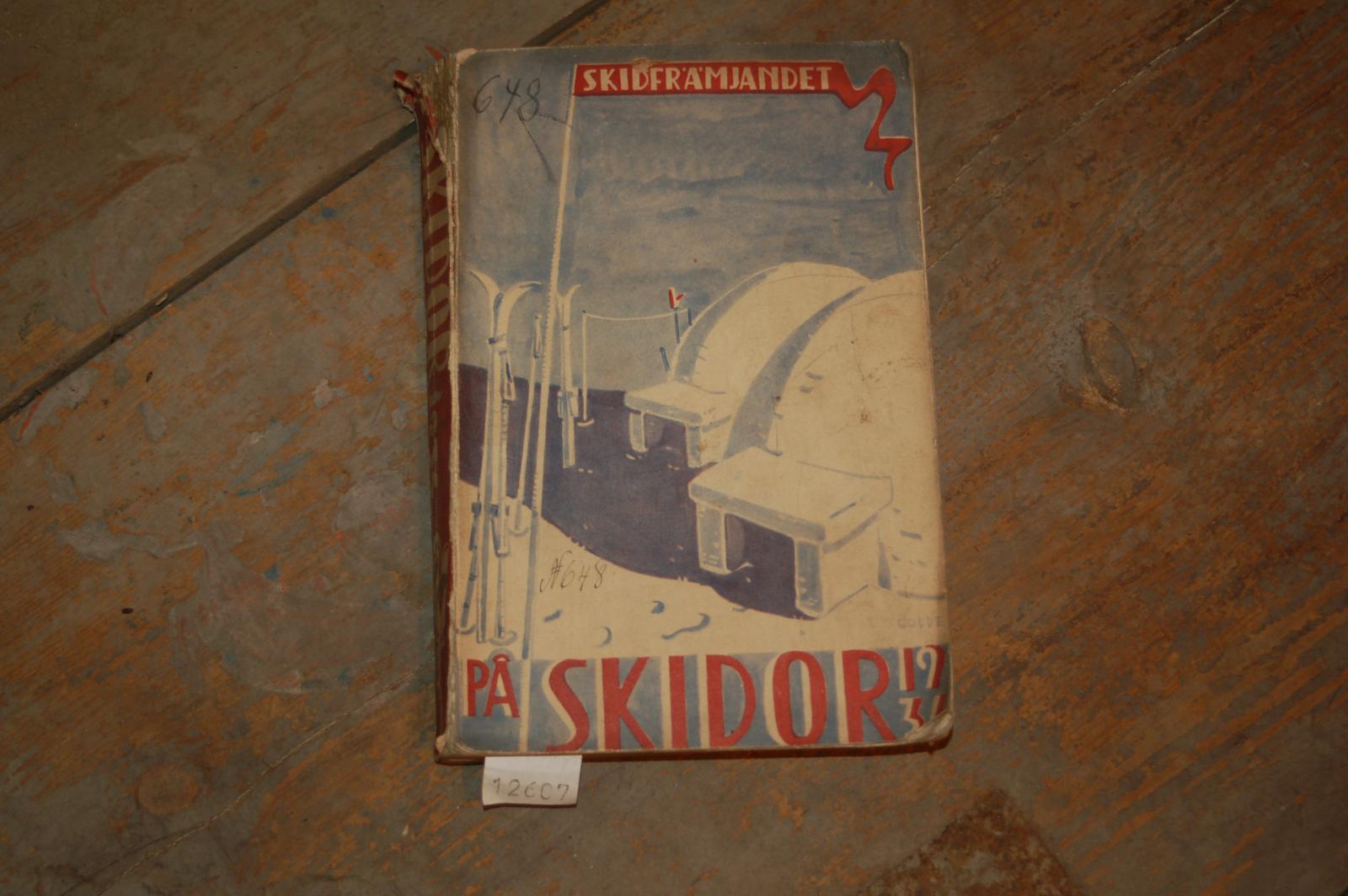 Nordenson Nissing  Föreningen för Skidlöpningens främjande Sverige Arsskrift 1934 (Ski sport) 
