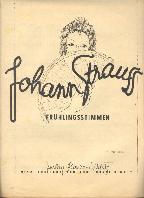 Johann Strauss  Frühlingsstimmen 