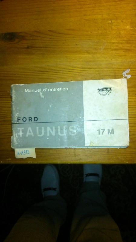 Ford AG  Bedienungsanleitung / Manuel d´ entretien Ford Taunus 17 M [17M]. 