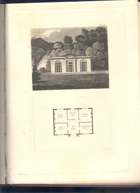 "."  Designs and Examples of Cottages, Villas, and Country Houses Being the studies of several eminent Architects and Builders consisting of Plans, Elevations, and perspective Views, with approximate Estimates of the cost of each 