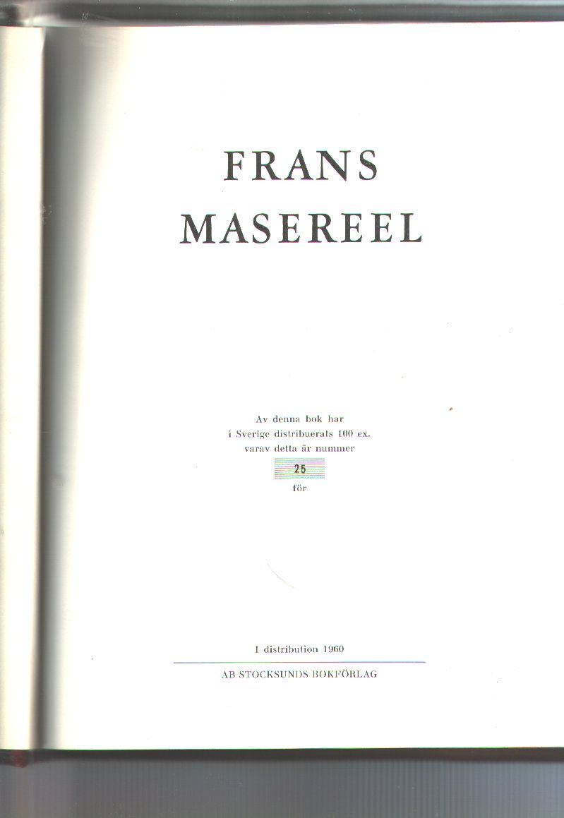 Frans Masereel  Frans Masereel 